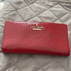 Kate Spade Cherry Red Wallet